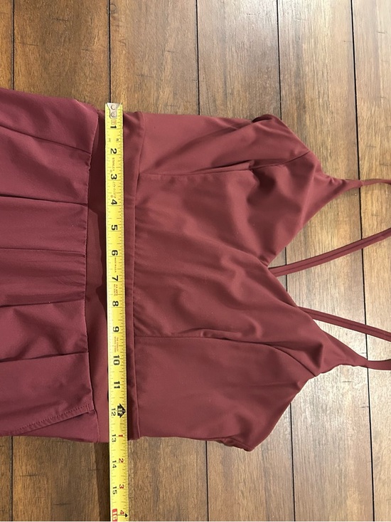 Halara Breezeful Side Zip Wide Leg Quick Dry Jumpsuit Amaranth Burgundy Medium - Picture 7 of 11